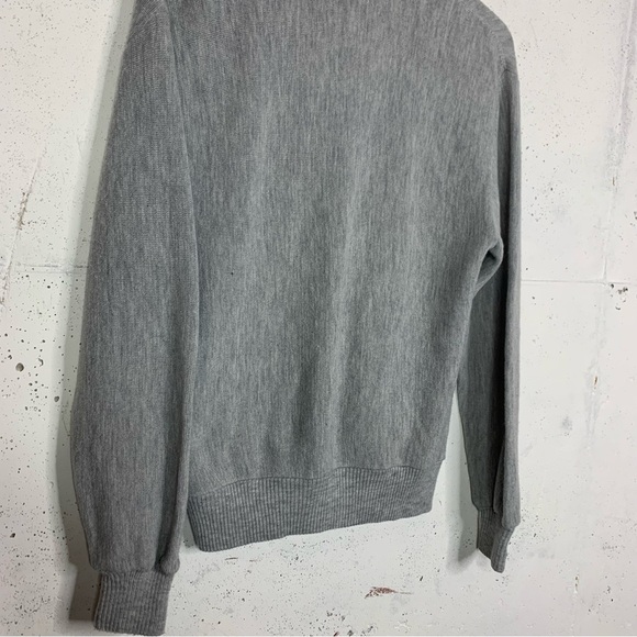 Virgin Zefran Heathered Knit Vintage Cardigan Sweater Size Medium - Picture 11 of 12